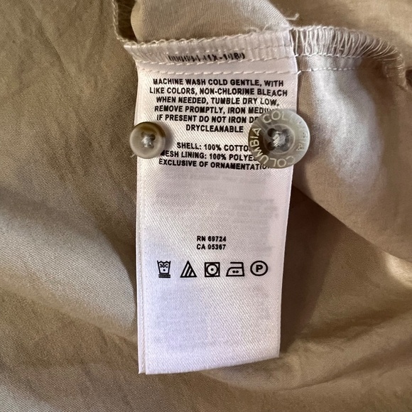 Columbia Men's PFG Sportswear Khaki Button Down Shirt Fishing Lightweight Sz 2XL - Picture 11 of 11